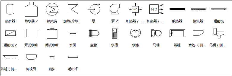 亿图图示软件水管