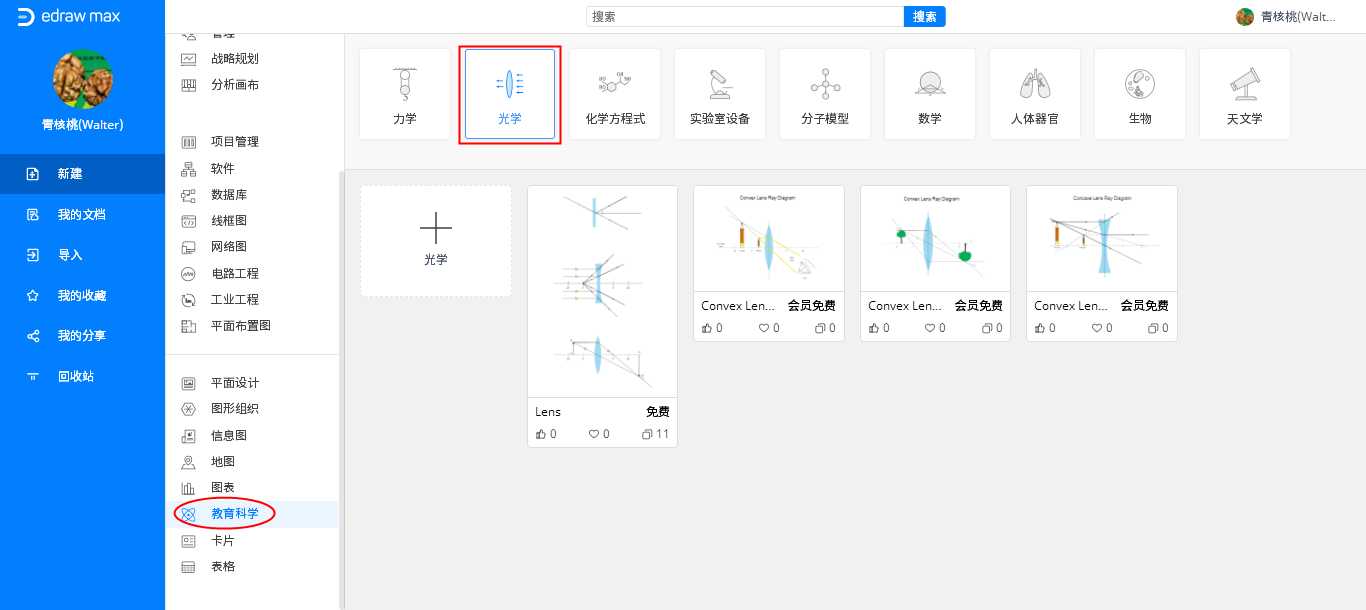 光学示意图