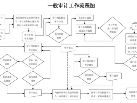 财务审计流程图