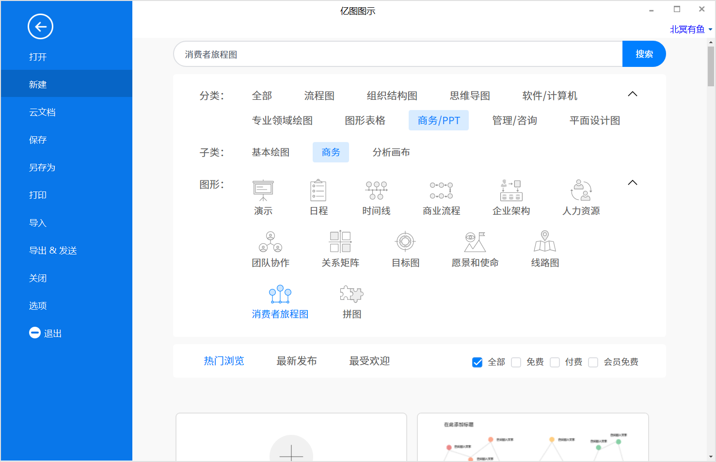 消费者旅程图新建