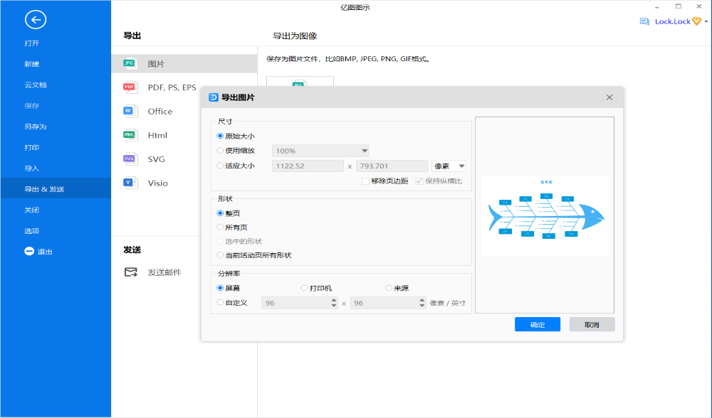 鱼骨图保存