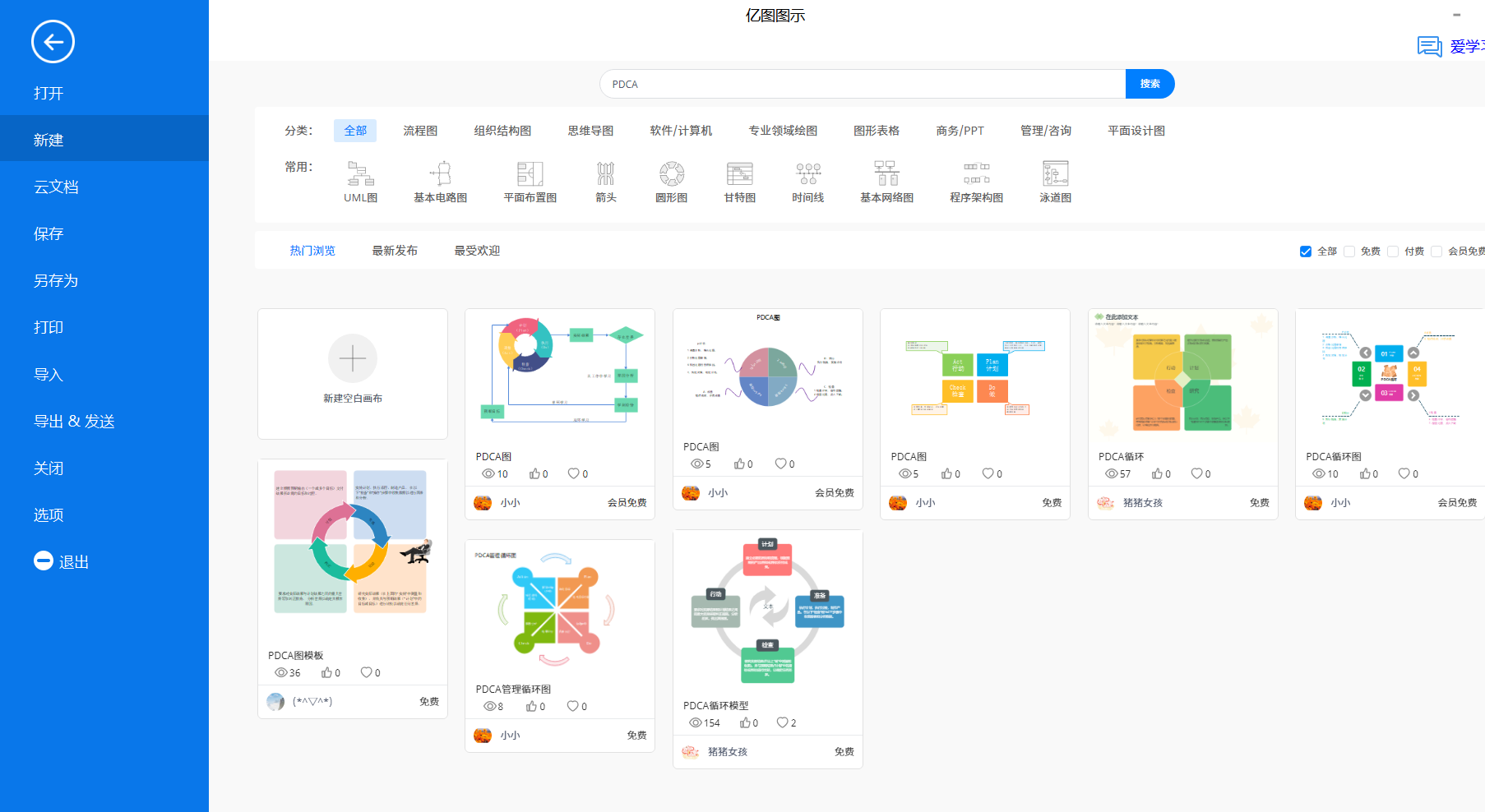 PDCA管理新建