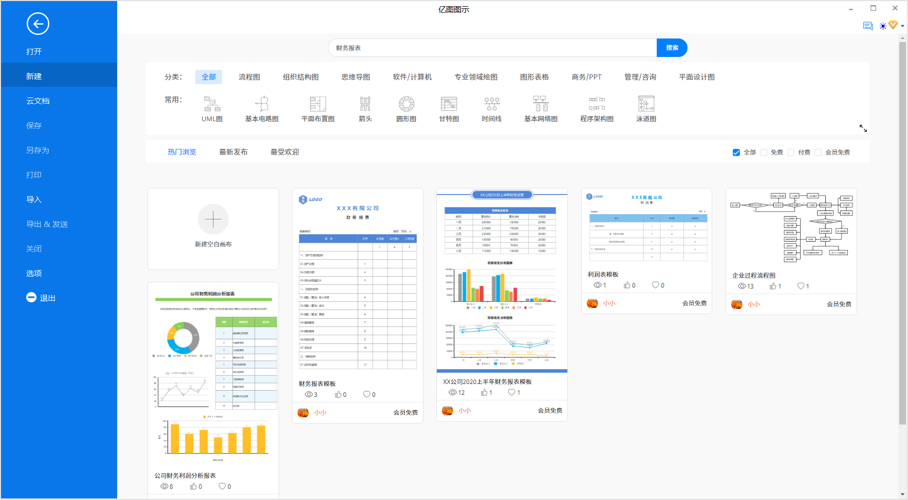 财务报表