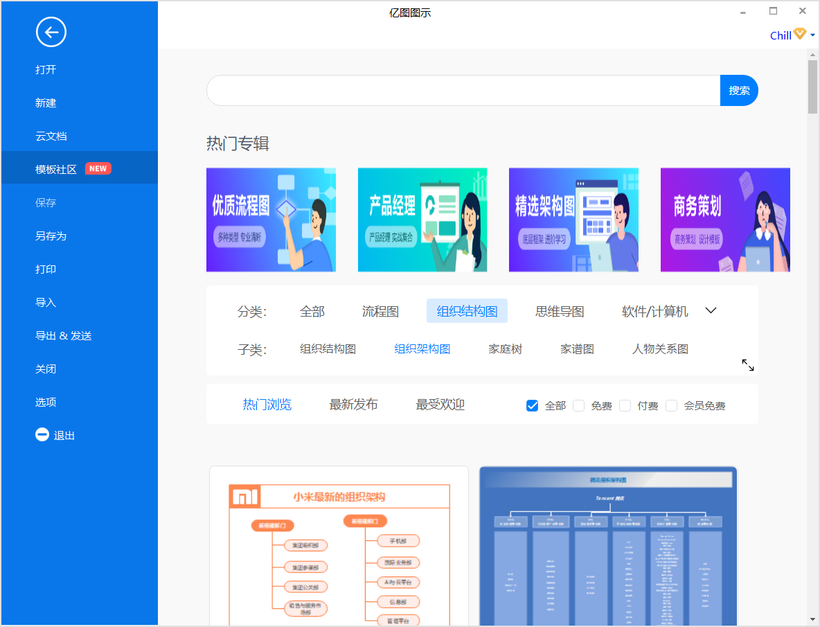组织架构图