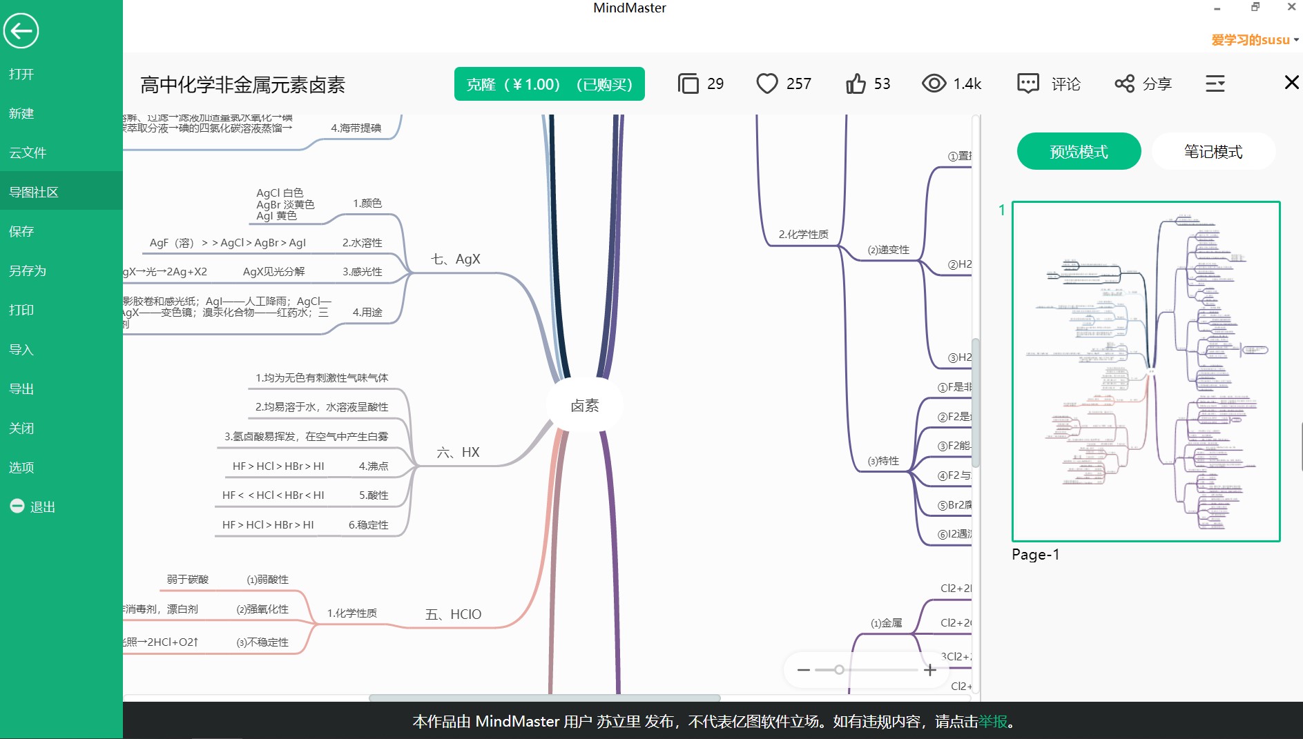 高中化学
